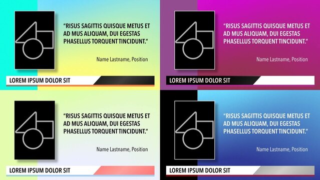 Broadcast News Layout with Media