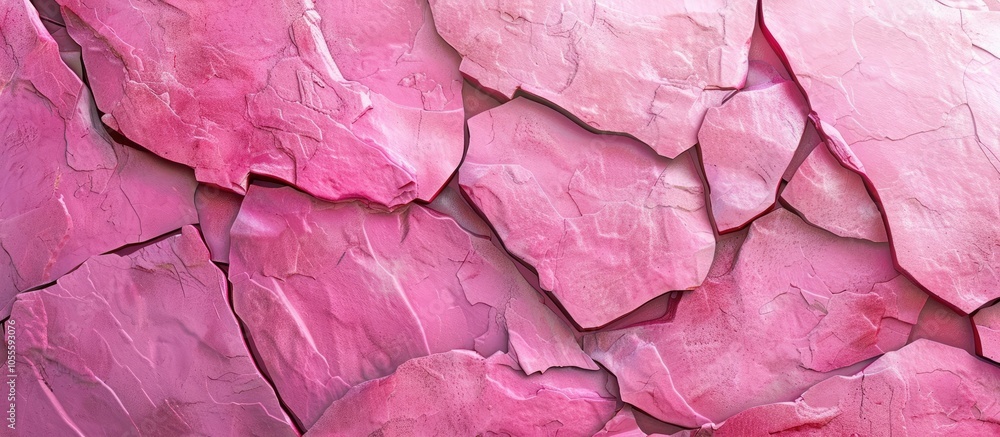 Poster abstract pink stone background on a wall or floor ideal as a copy space image for graphic design or 