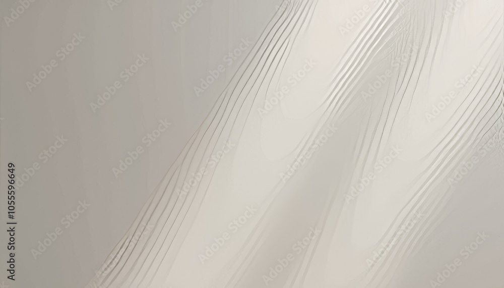 Poster Soft light gray background with gentle gradient for versatile design applications