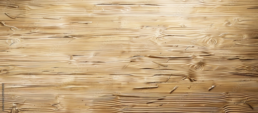 Poster a background of textured wood grain with a bamboo beige pattern ideal for adding text or images. cop