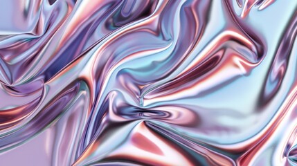 Obraz premium Abstract Iridescent Fabric