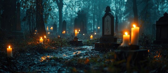 Candles On The Grave