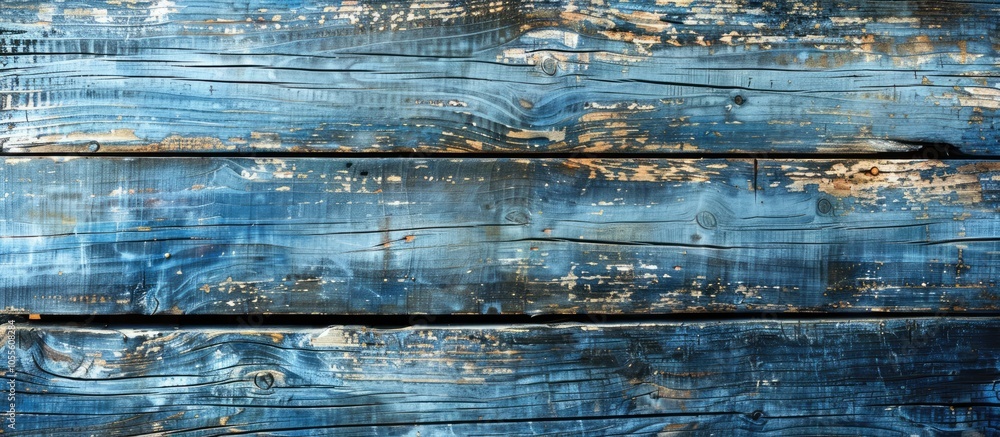 Aufkleber the old board had a layer of blue paint on its surface providing a copy space image suitable for var