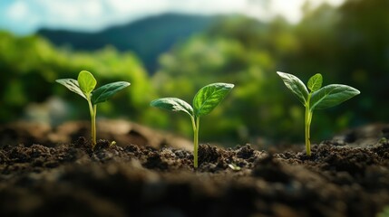 The imagery conveys the idea that innovation in the financial sector is the seed for growth, fostering a healthier and more sustainable financial ecosystem