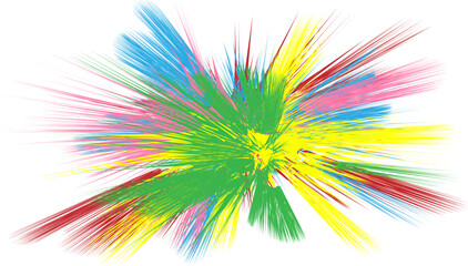 Colorful abstract background with splashes. Artistic design of an advertising banner for your message