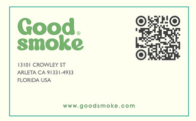 Good Smoke card