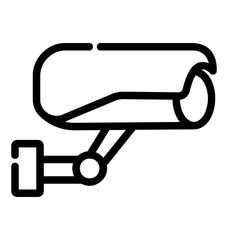 security camera Line Icon