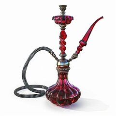 hookah isolated on white background