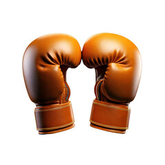 Boxing gloves, icon in emoji style. 3D rendering. Octane rendering. High quality. High resolution.