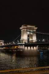 Obraz premium A photo of a bridge over a river