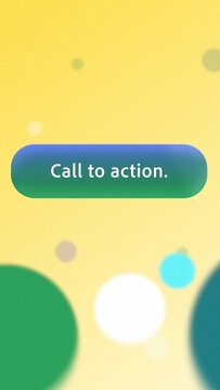 Vertical Reveal Transition with Shapes CTA