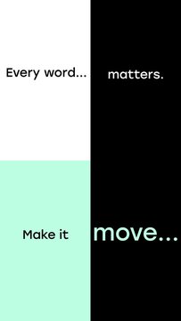 Vertical Type Animator Product Promo