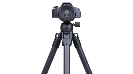 Professional Camera on Tripod for Photography Setup