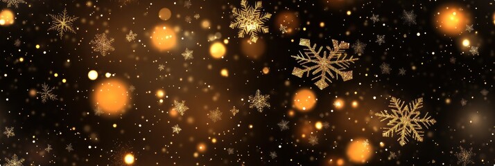 Fototapeta premium Holiday star shape snow flake pattern abstract background. Template for greeting card poster design