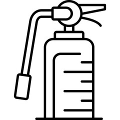 Obraz premium Fire Extinguisher Icon