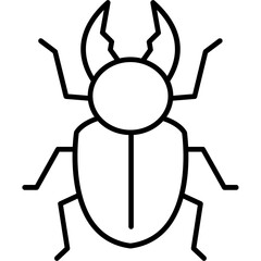 Stag Beetle Icon