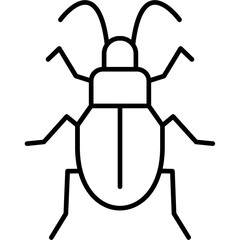 Ground Beetle Icon