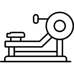 Rowing Machine Icon