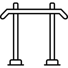 Pull-Up Bar Icon