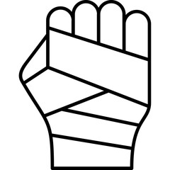 Hand Wraps Icon