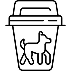 Dog Waste Station Icon