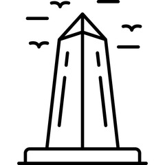 Washington Monument Icon
