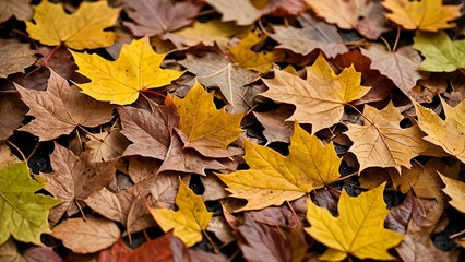 Fototapeta premium autumn leaves background