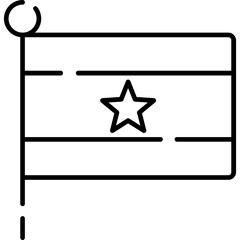 Ghana Flag Icon