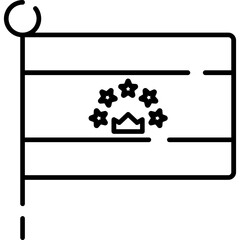 Tajikistan Flag Icon