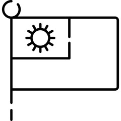 Taiwan Flag Icon