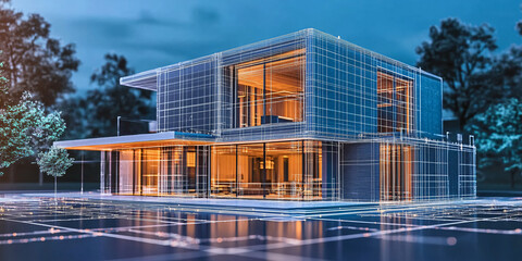 House and home real estate investment, construction and development