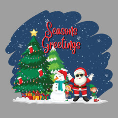 Premium and Luxury Vector For Christmas Day at 12 December