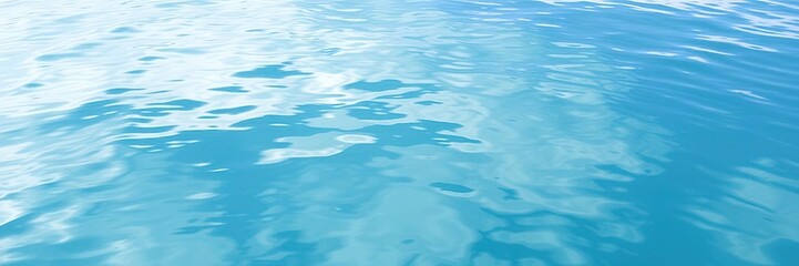 Ripple pattern of water surface with reflection of sky and clouds, water, surface, natural