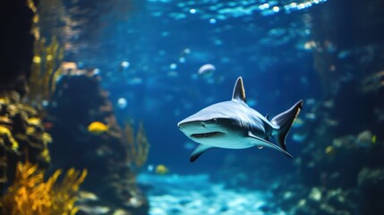 Shark in Aquarium