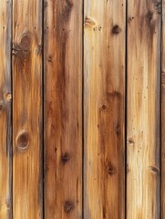 Fototapeta premium Wooden Fence Close Up