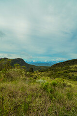 Beautiful mountains in the mountains of Minas Gerais, Brazil. The name is Serra da Calcada and it is next to the city of Belo Horizonte