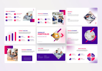 Minimalist Portfolio Presentation Template