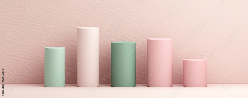 Poster bar chart comparing product values and costs, highlighting assessment differences in price tiers