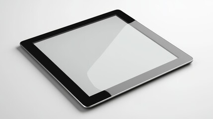 A sleek, modern tablet device displayed on a clean surface, emphasizing technology and design.