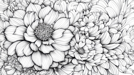 Intricate floral patterns for adult coloring book featuring the letter c
