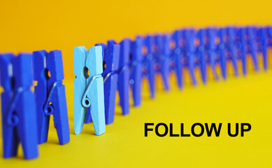 Follow Up is shown using the text