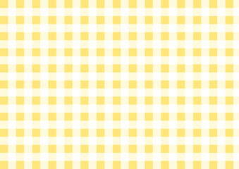 Gingham yellow patterned illustration
