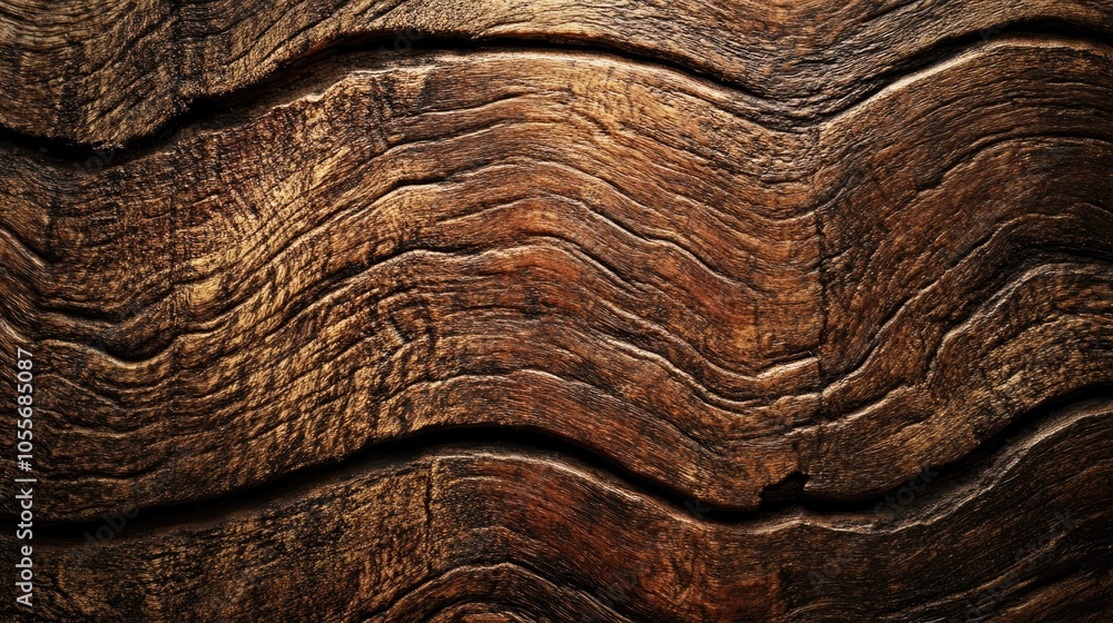 Poster wood texture featuring exquisite grain patterns suitable for background use
