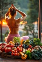 Meditation and nutrition embracing a healthy lifestyle
