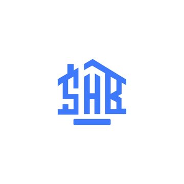 SHB home vector logo template design