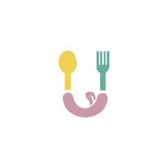 Restaurant vector logo template design