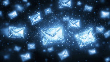 A targeted email campaign being crafted, with segmented customer lists and personalized messages ready to be sent, aiming to increase conversions and engagement