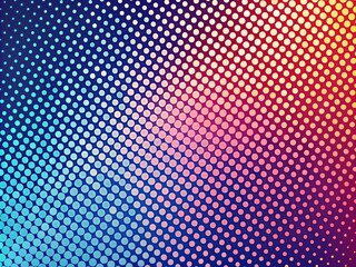Abstract Halftone Motion Background with Dynamic Dots for Modern Designs