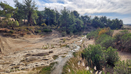 Delicay stream in Dutluca village in Saricam, Adana