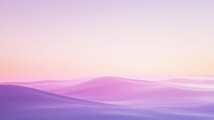 Fototapeta premium A smooth gradient from light purple to soft pink, offering a tranquil and refined look, perfect for minimalistic web or app interfaces